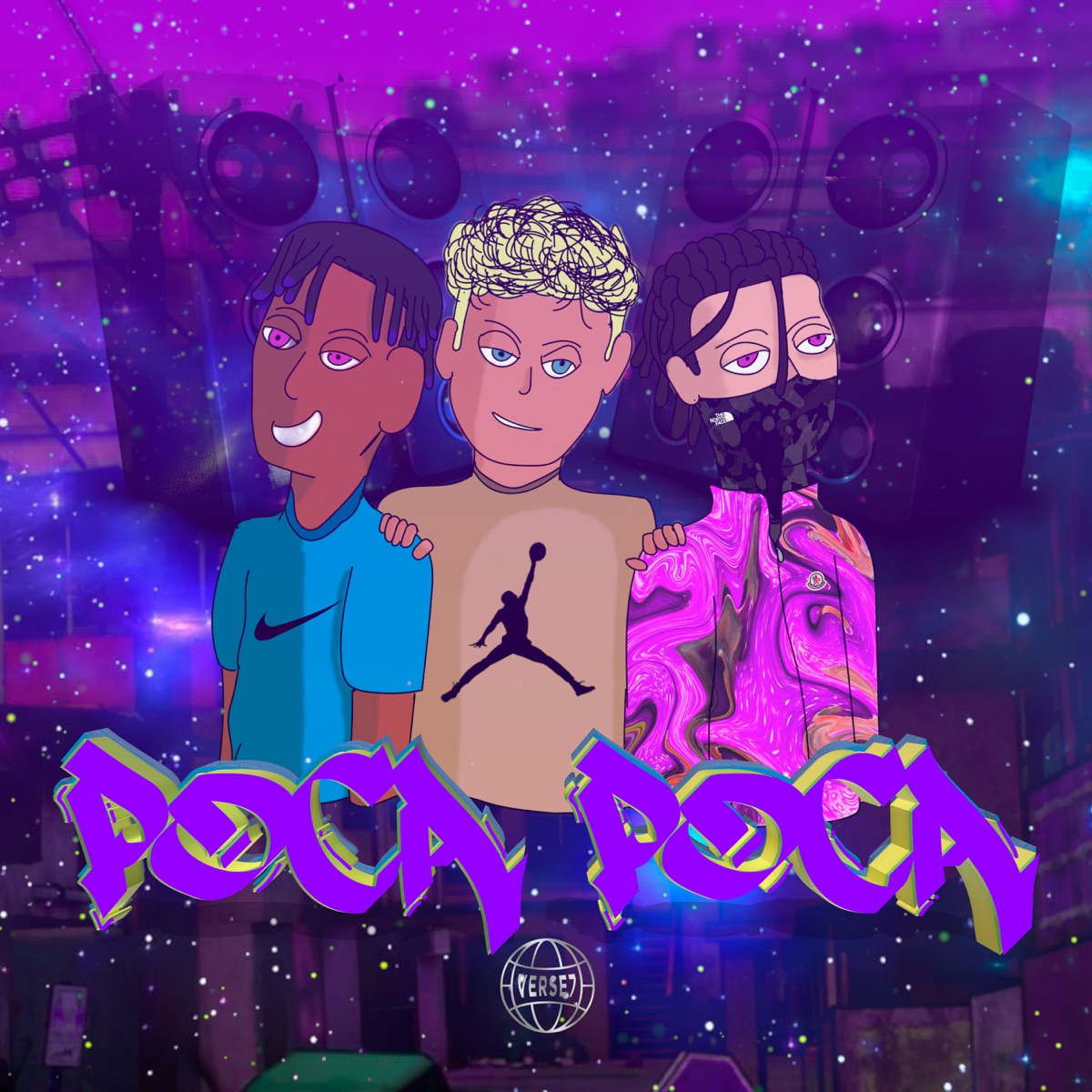 Poca Poca - Single by VERSE7 MOB, BMark, Young Cian & Rich Baena album cover