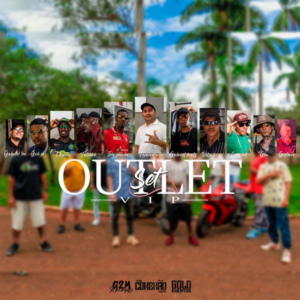 Set Outlet Vip - Single by dj dupomba, MC GBN, Mc Chorão, Mc Vitinho $P, MC Talibhã do CT, SDJ, MC Gabriel LM, MC Guuh JB & DJ GABRIEL BEATS album cover