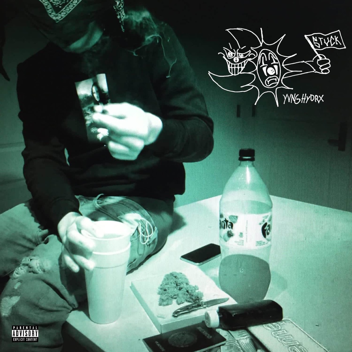 Stuck - Single by YvngHydrx album cover