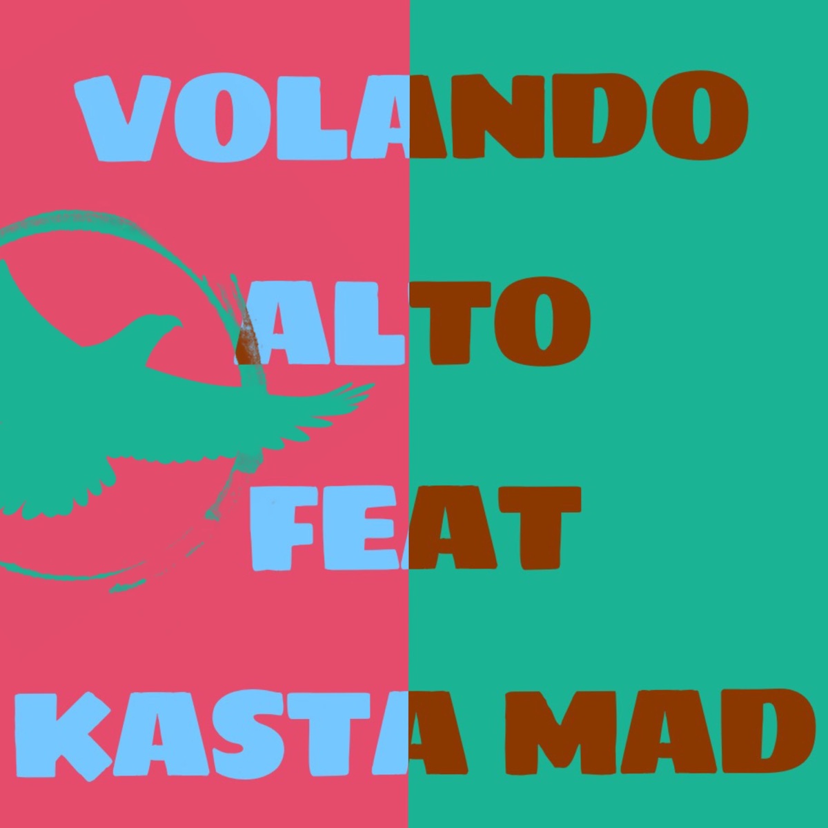Volando Alto (feat. Kasta Mad) - Single by Creda album cover