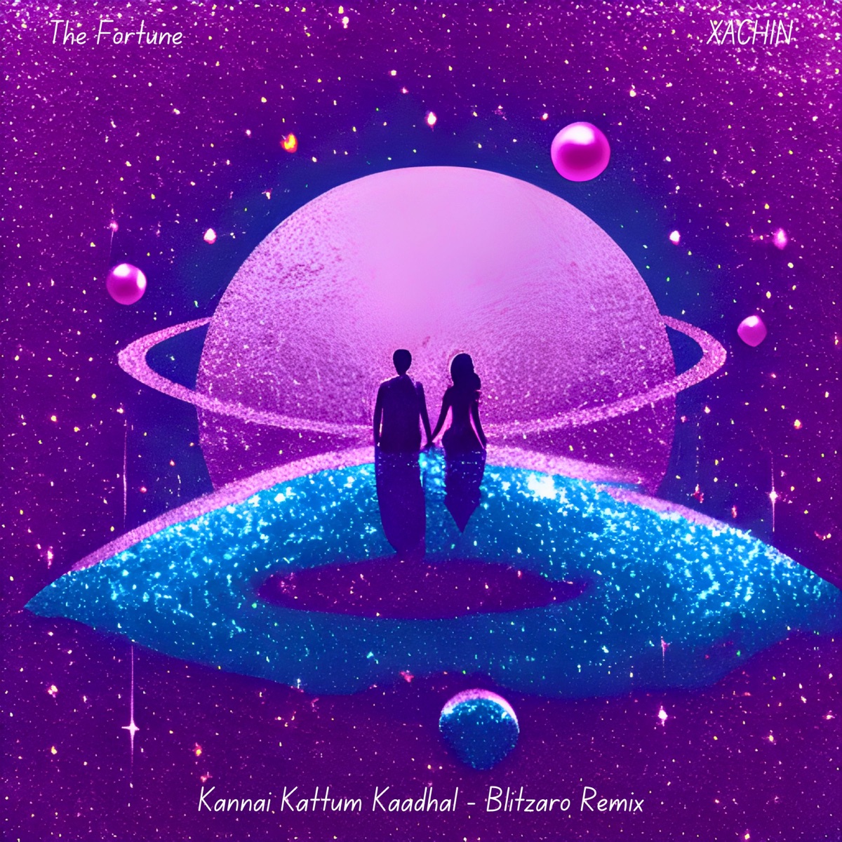 Kannai Kattum Kaadhal (Blitzaro Remix) - Single by The Fortune & XACHIN album cover