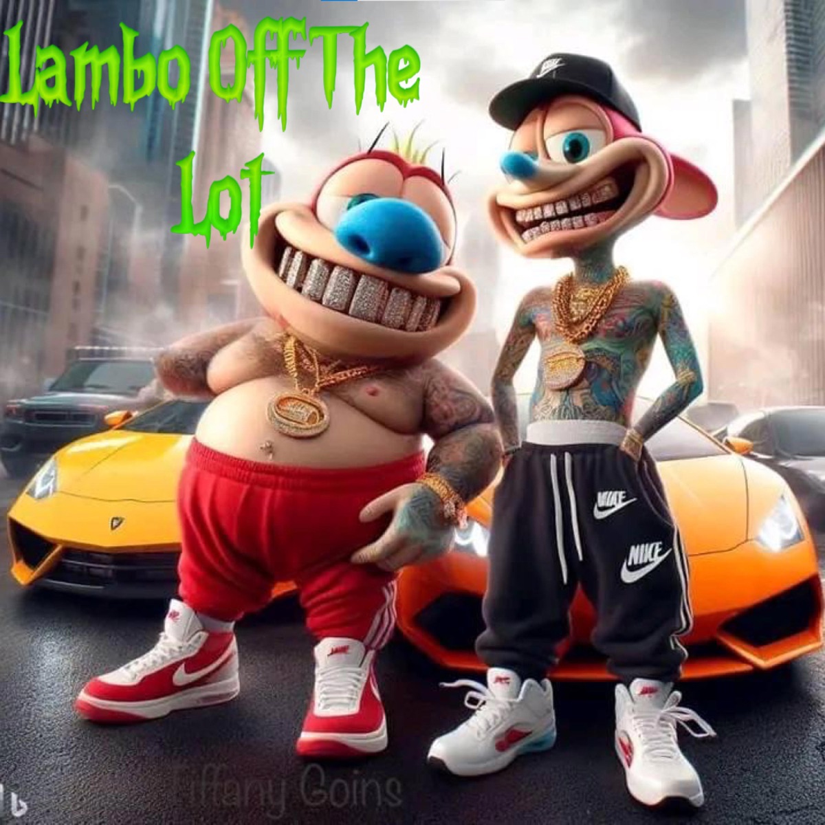 Lambo Off the Lot (feat. City Boy) - Single by Spaz1Music album cover