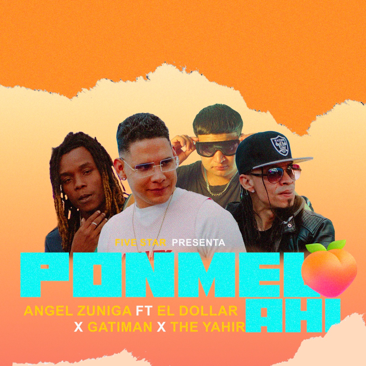 Pónmelo Ahí - Remix (Remix) - Single by Angel Zuniga, Gatiman, The Yahir & EL Dollar album cover
