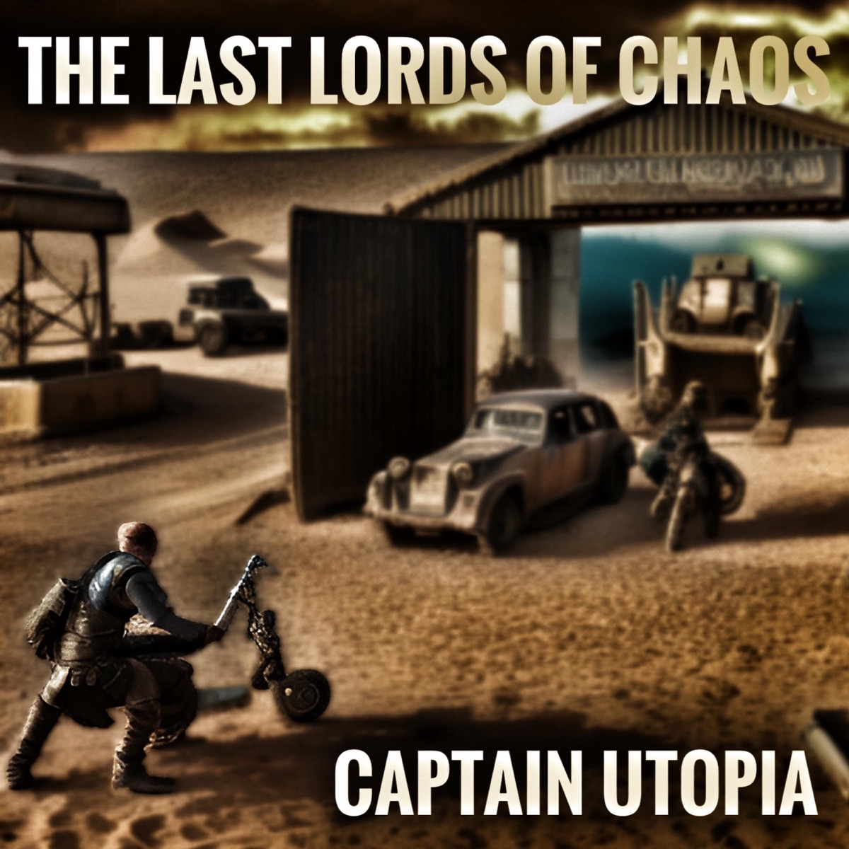 The last lords of chaos (feat. Dez Allenby) - Single by Captain Utopia and the lost children of the purple empire album cover