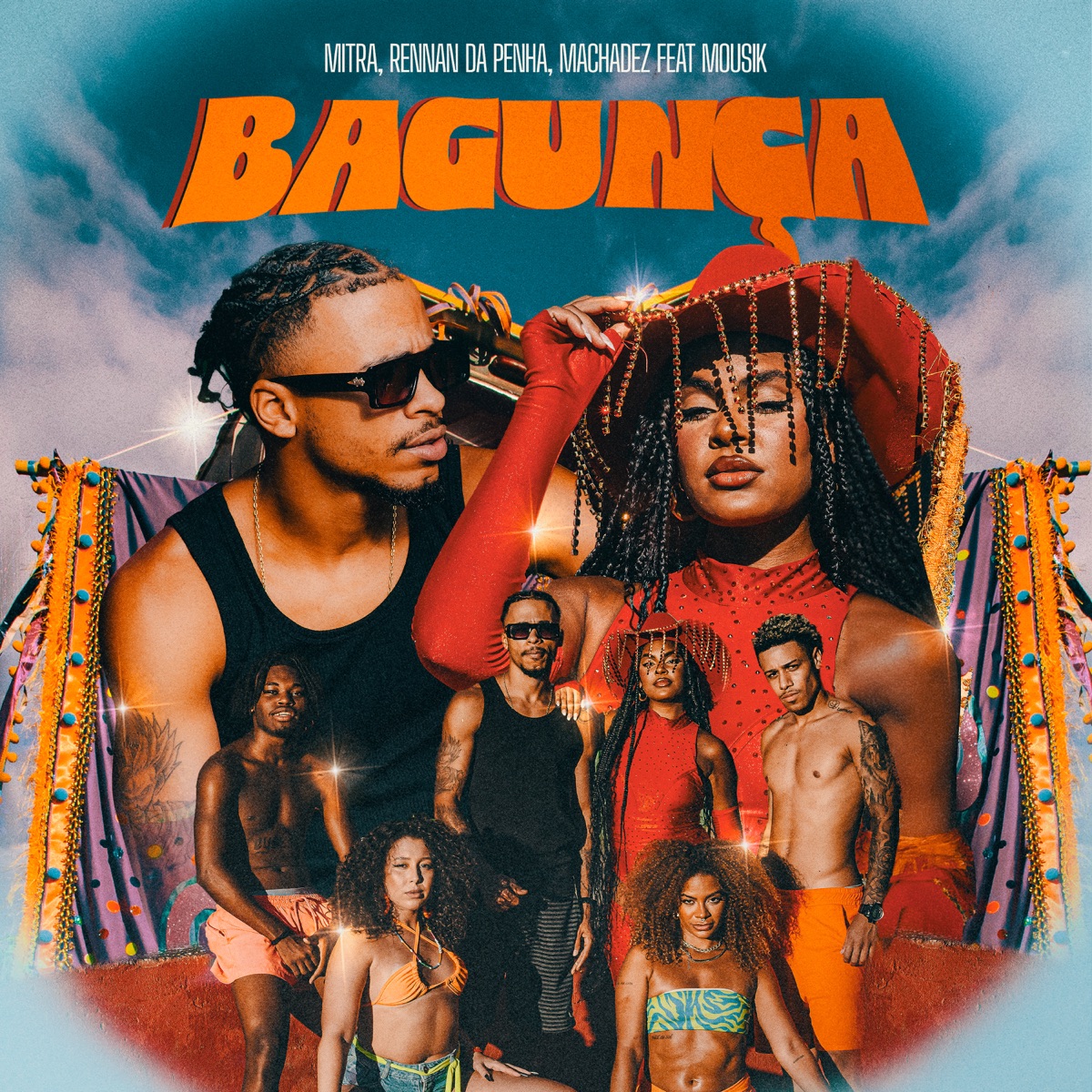 Bagunça - Single by Mitra, Rennan da Penha & Machadez album cover