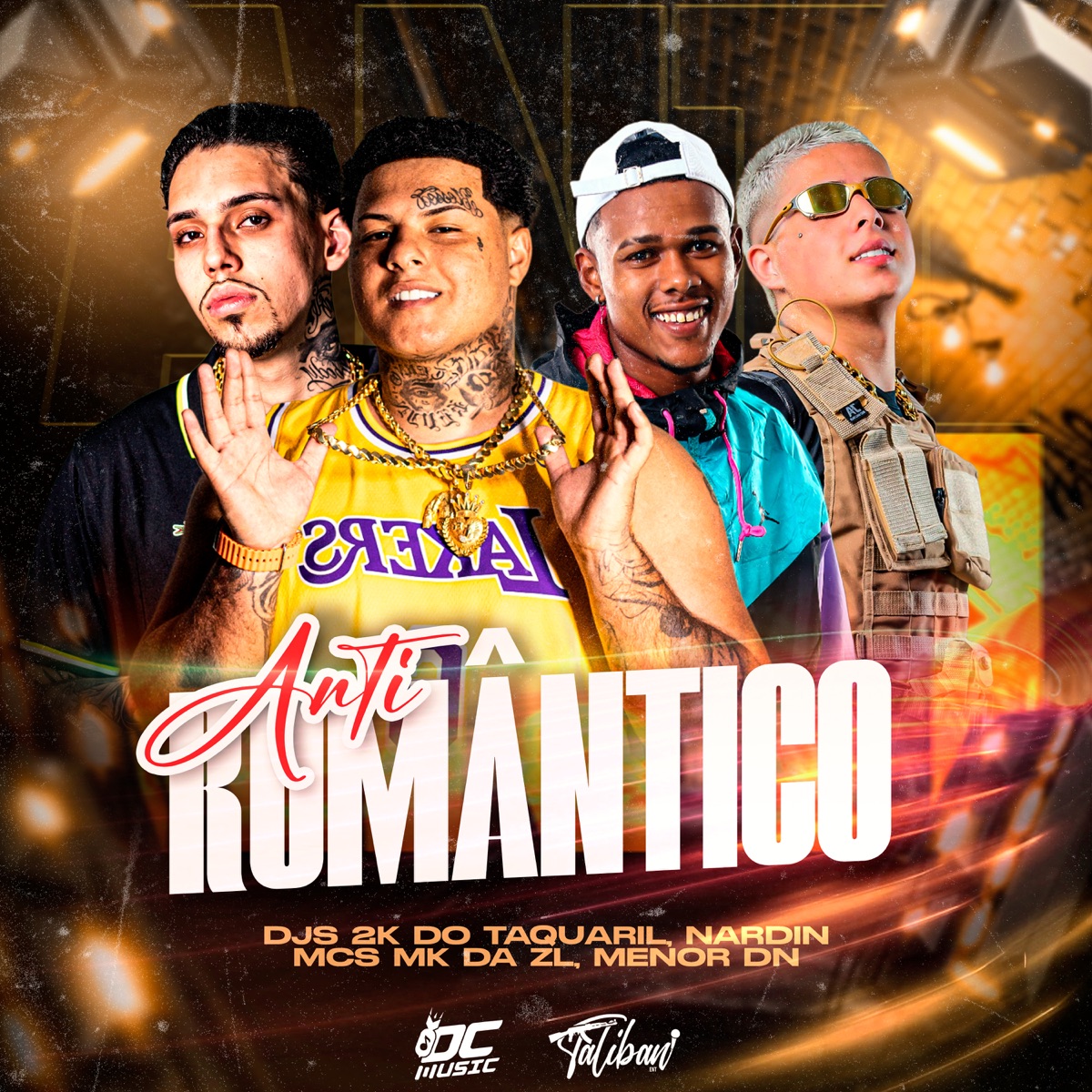 Anti-Romântico (feat. DJ NARDIIN) - Single by DJ 2K DO TAQUARIL, Mc Mk da Zl & MC Menor DN album cover