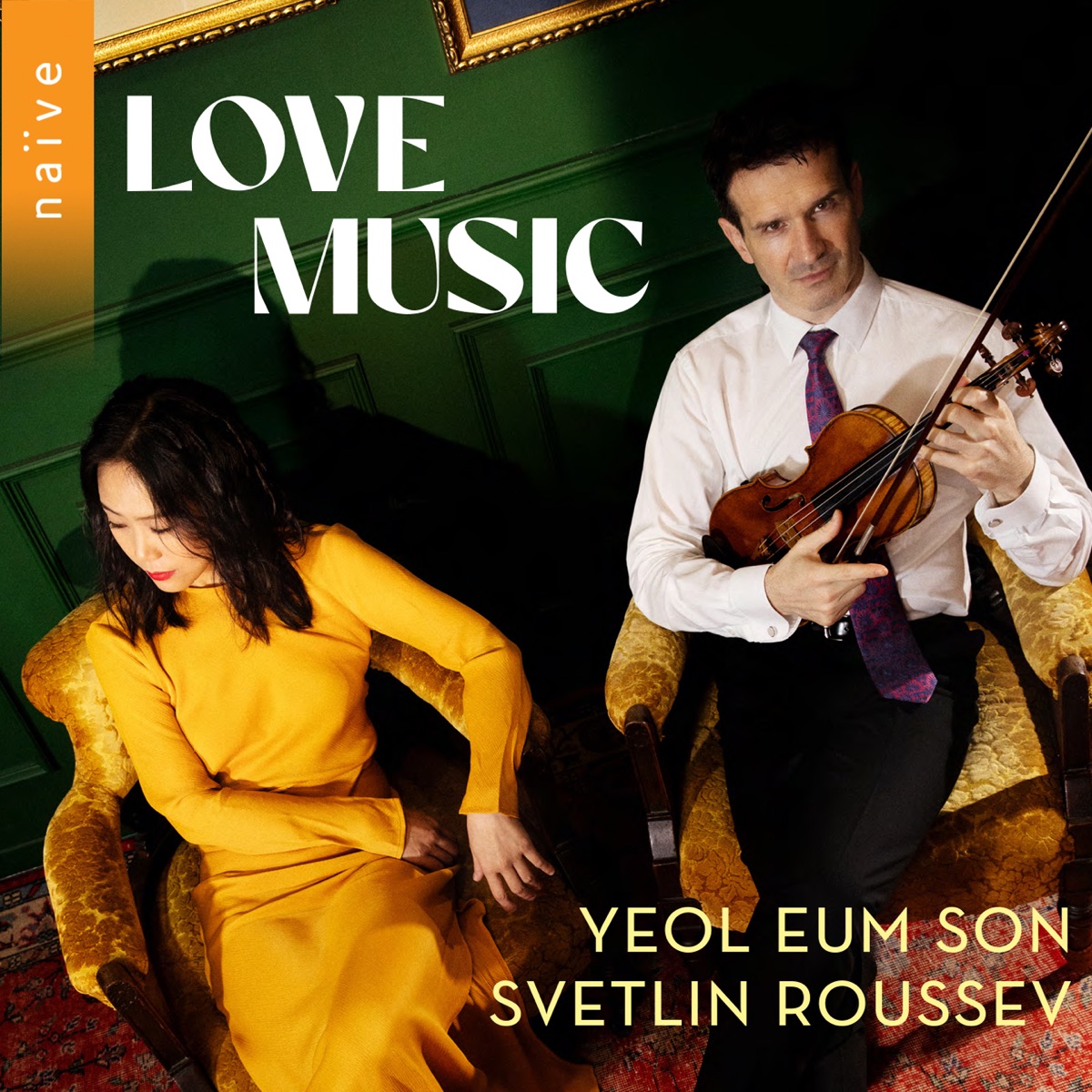 Love Music by Yeol Eum Son & Svetlin Roussev album cover