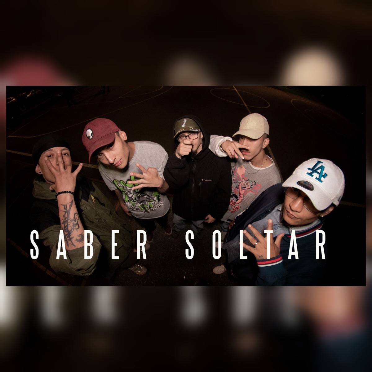 Saber Soltar (feat. Ronin Gautama, Inefable TresCs, Nigami Mc & Mania en el Beat) - Single by Silent ADC album cover