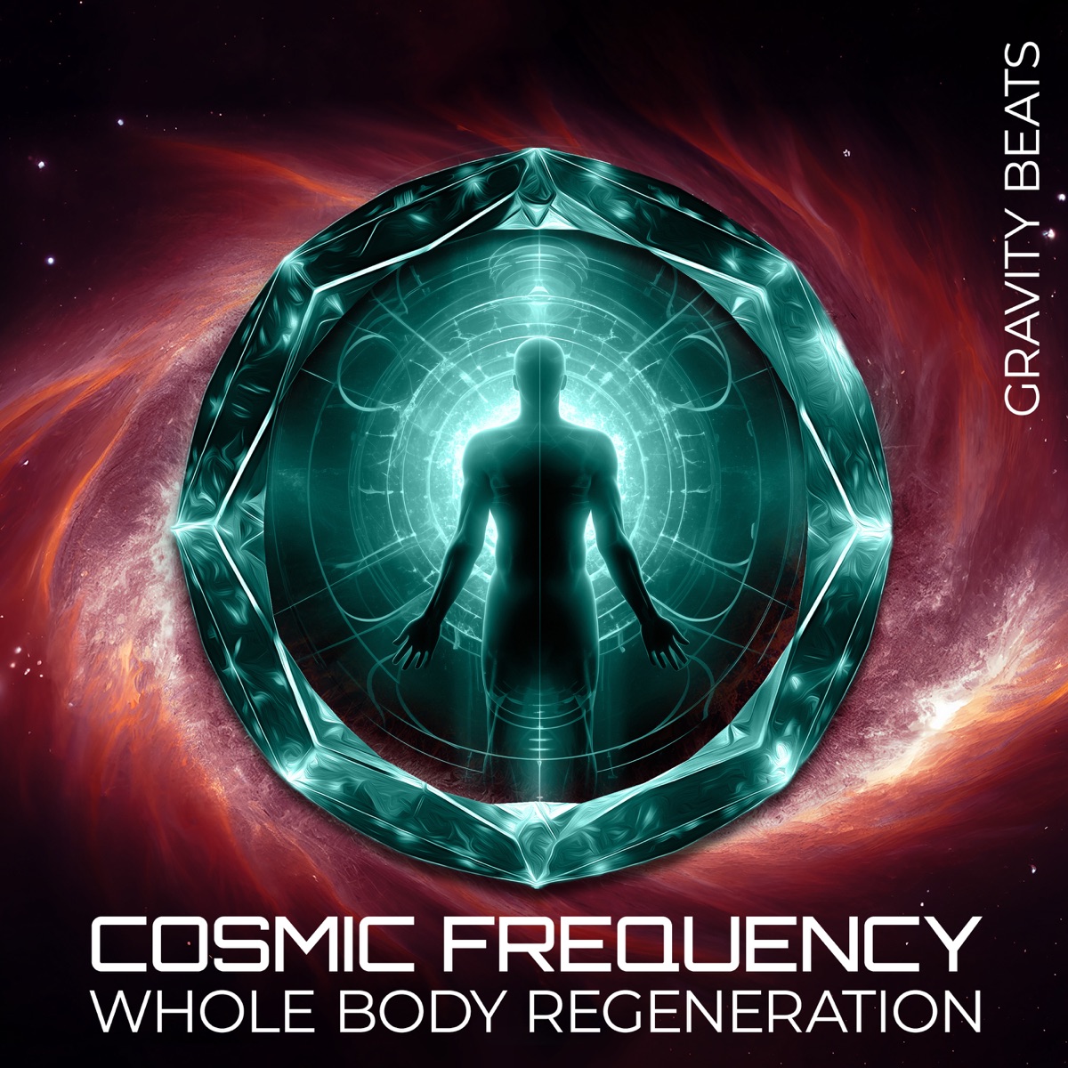 Cosmic Frequency Whole Body Regeneration: Gravity Beats , Delta Theta Gamma Waves Brain Meditation Relaxation Music Edition by Johny Solfeggio & Miracle Hz Tones album cover