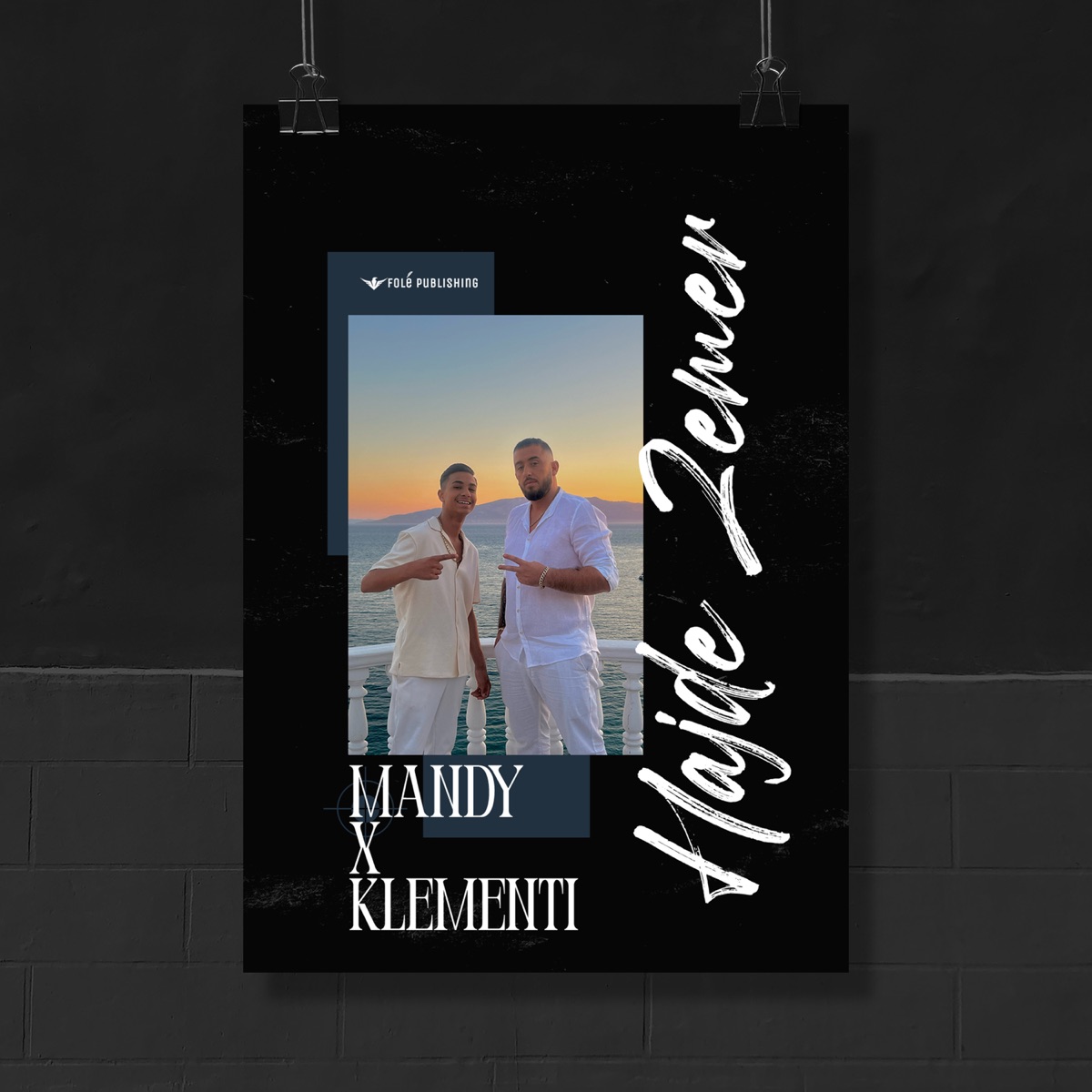 Hajde Zemer - Single by Mandy & Klement album cover