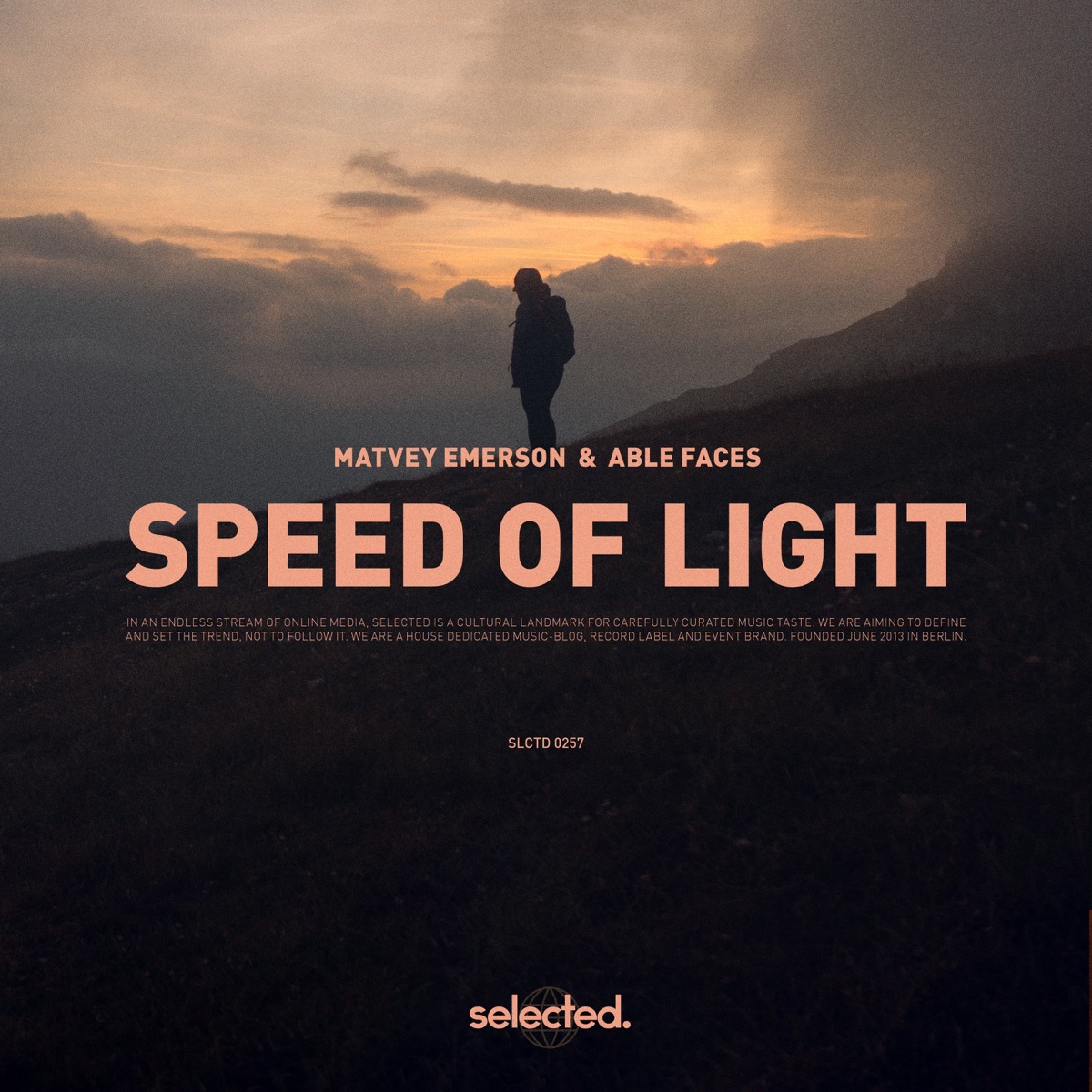 Speed of Light - Single by Matvey Emerson & Able Faces album cover