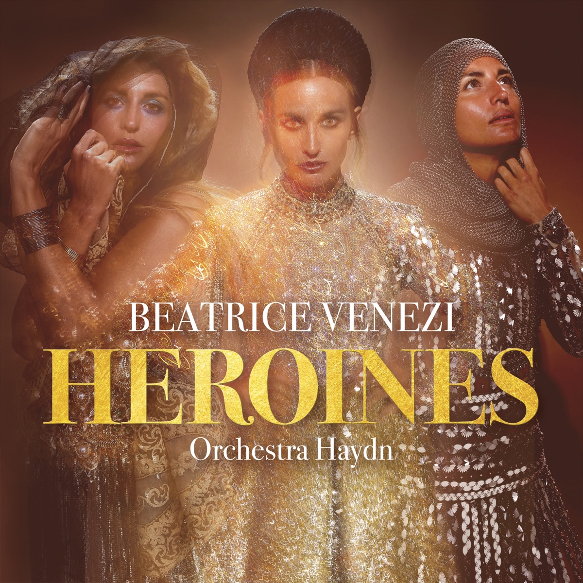 HEROINES by Beatrice Venezi & Orchestra Haydn album cover