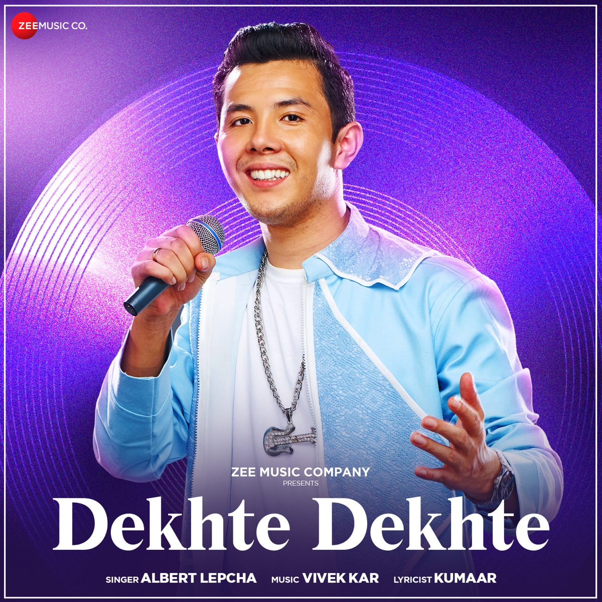 Dekhte Dekhte - Single by Albert Lepcha & Vivek Kar album cover