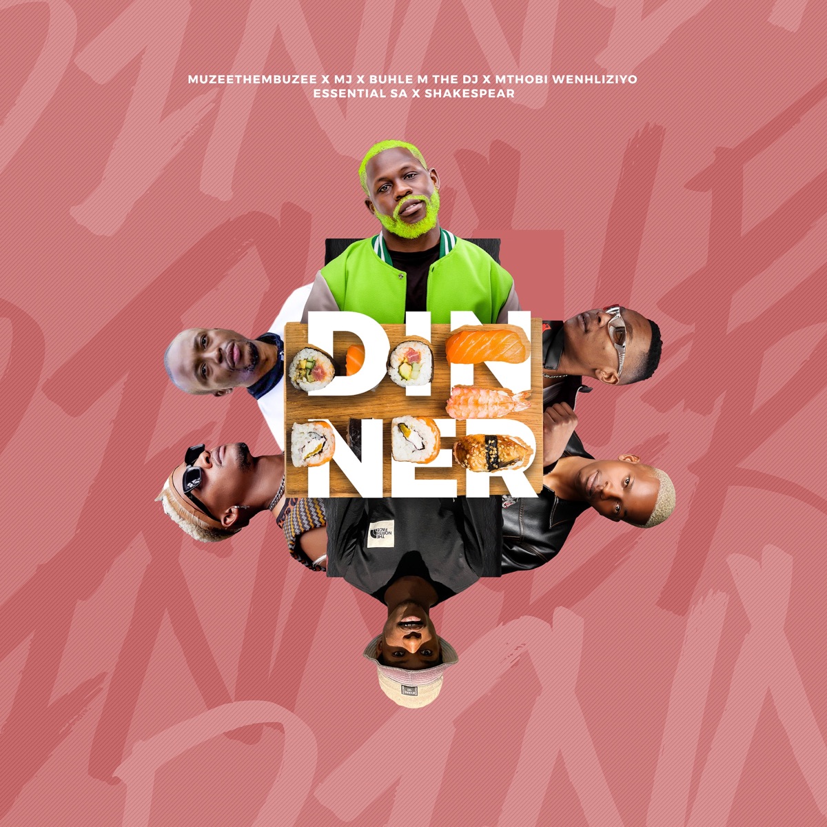 Dinner (feat. Mthobi Wenhliziyo, Essential SA & Shakespear) - Single by Muzeethembuzi, M.J & Buhle M The DJ album cover