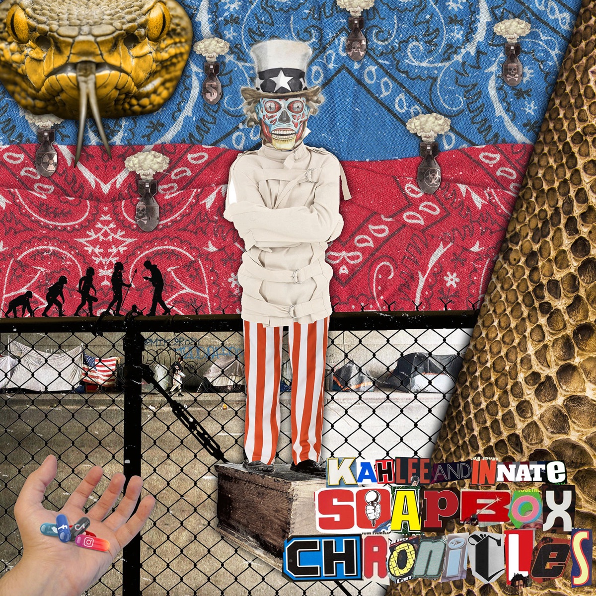Soapbox Chronicles by Kahlee & Innate album cover