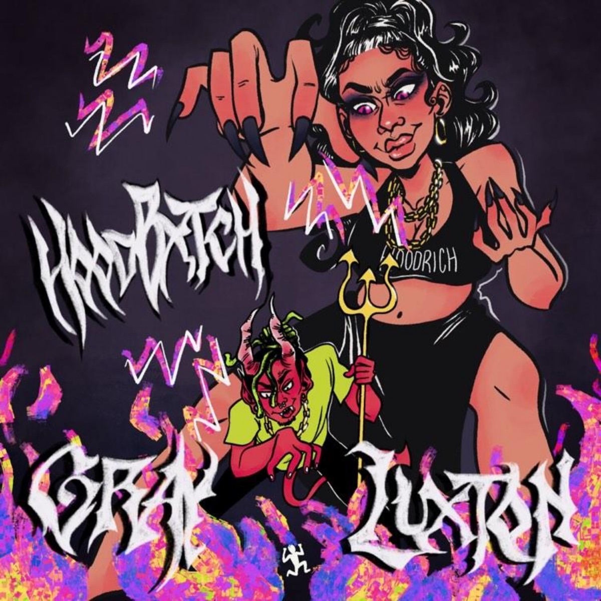 Hood Bitch (feat. KNVTII FVNG) - Single by Gray Luxton album cover