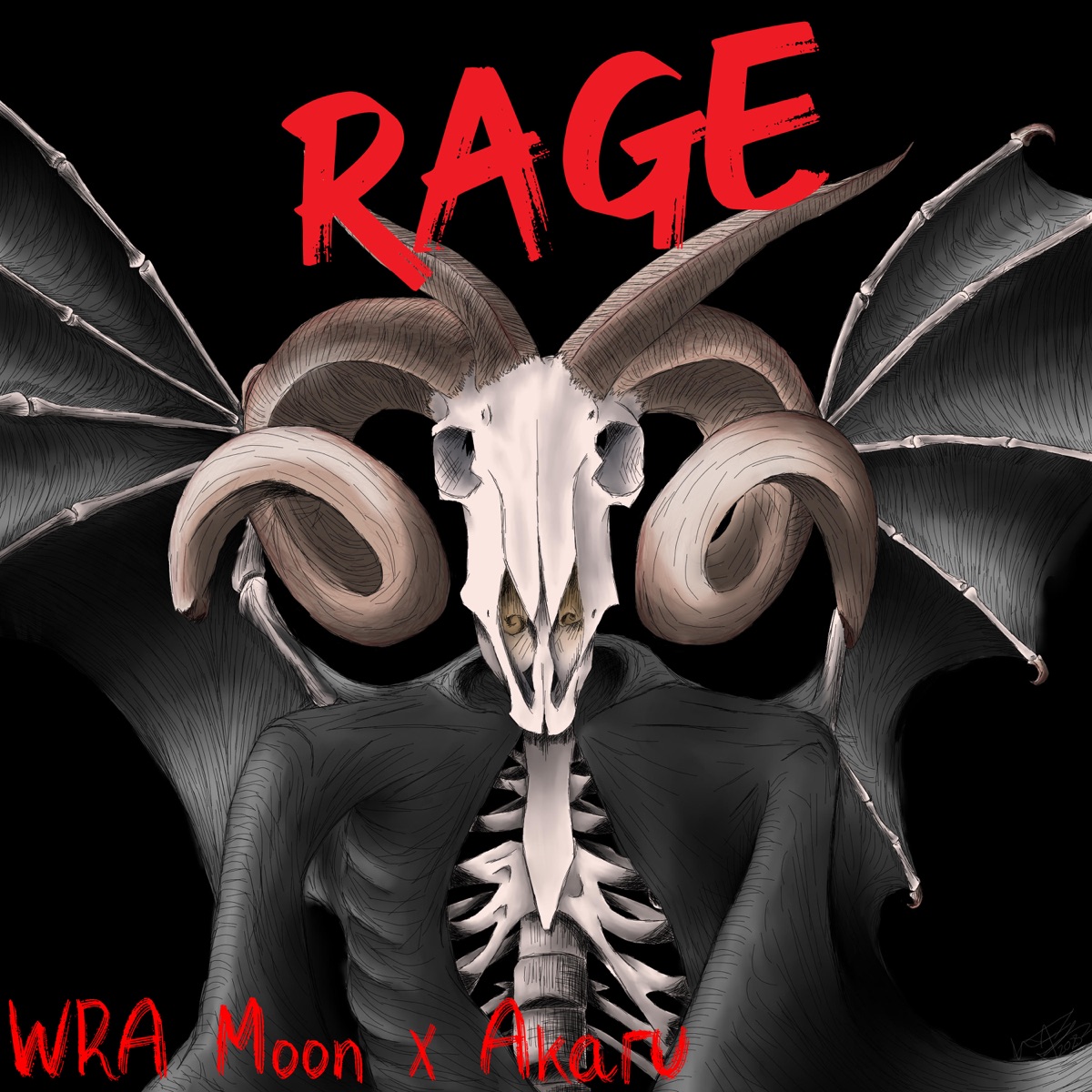 Rage - Single by WRA Moon & Akaru album cover
