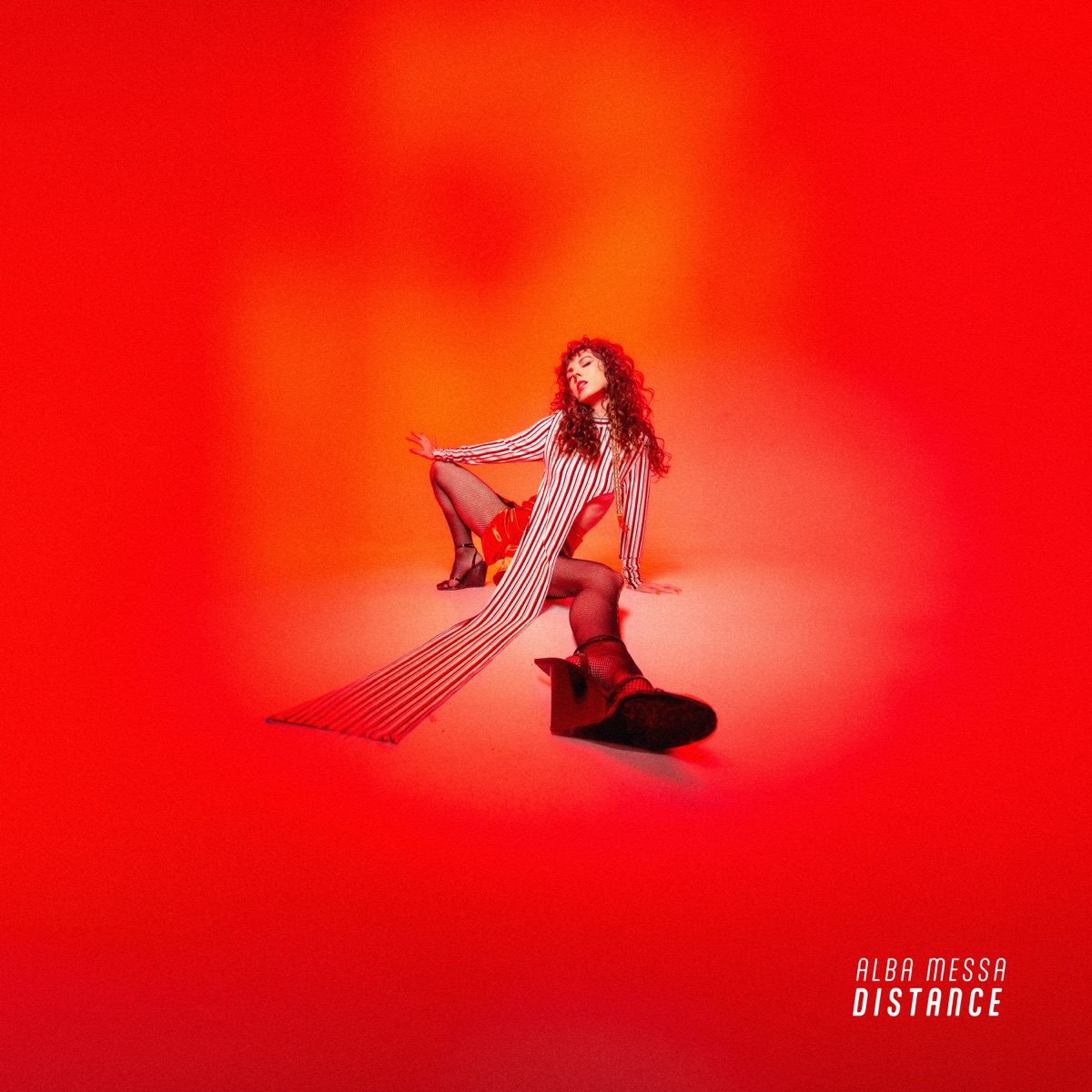 DISTANCE - Single by Alba Messa album cover