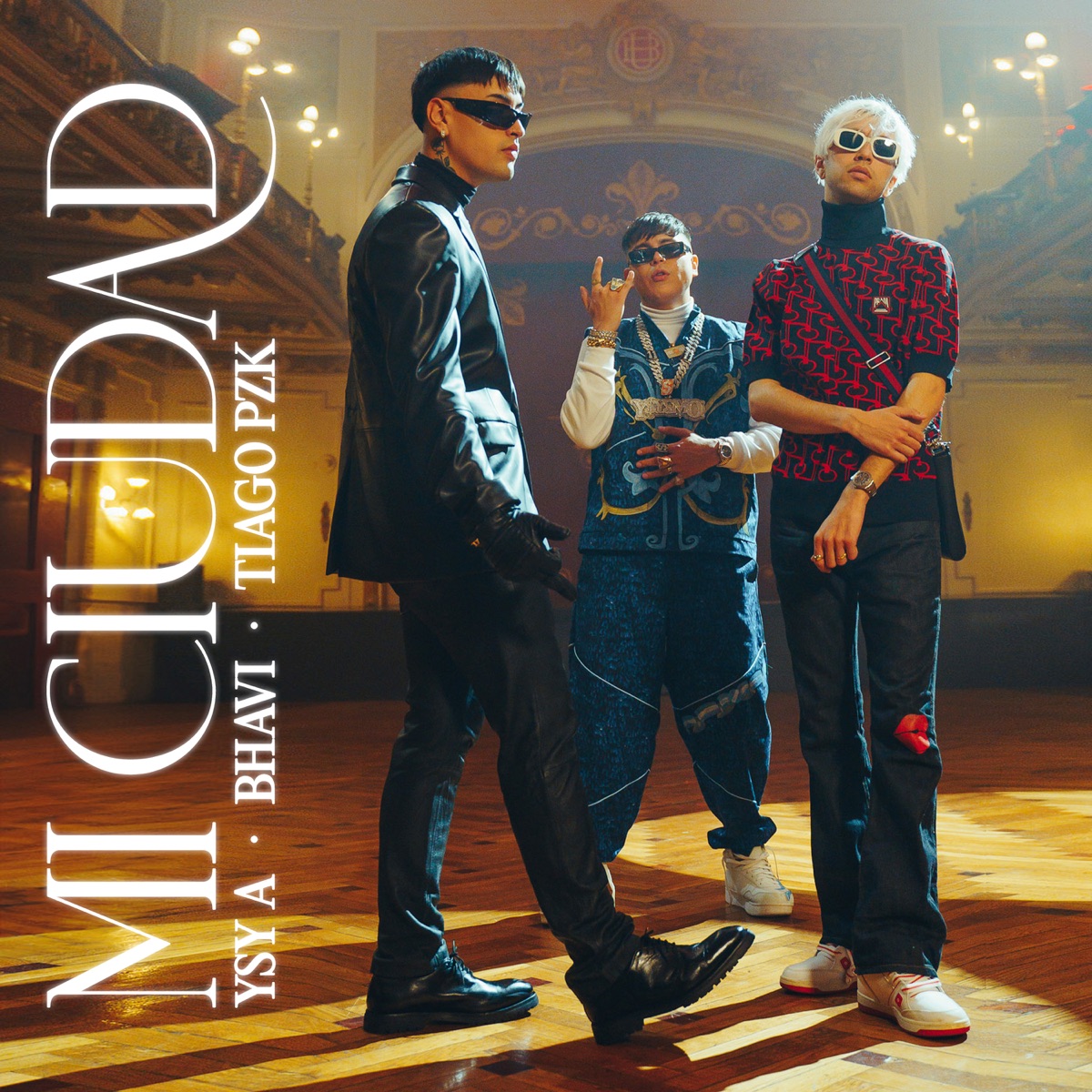 MI CIUDAD - Single by YSY A, Bhavi & Tiago PZK album cover