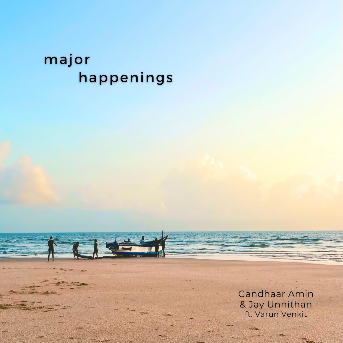 Major Happenings (feat. Varun Venkit) - Single by Gandhaar Amin & Jay Unnithan album cover