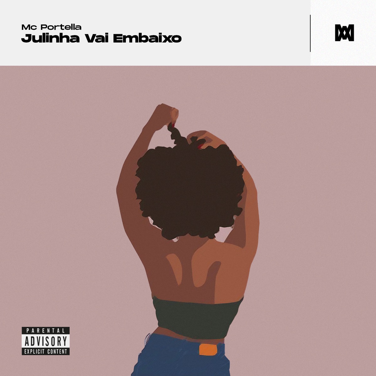 Julinha Vai Embaixo - Single by MC Portella album cover