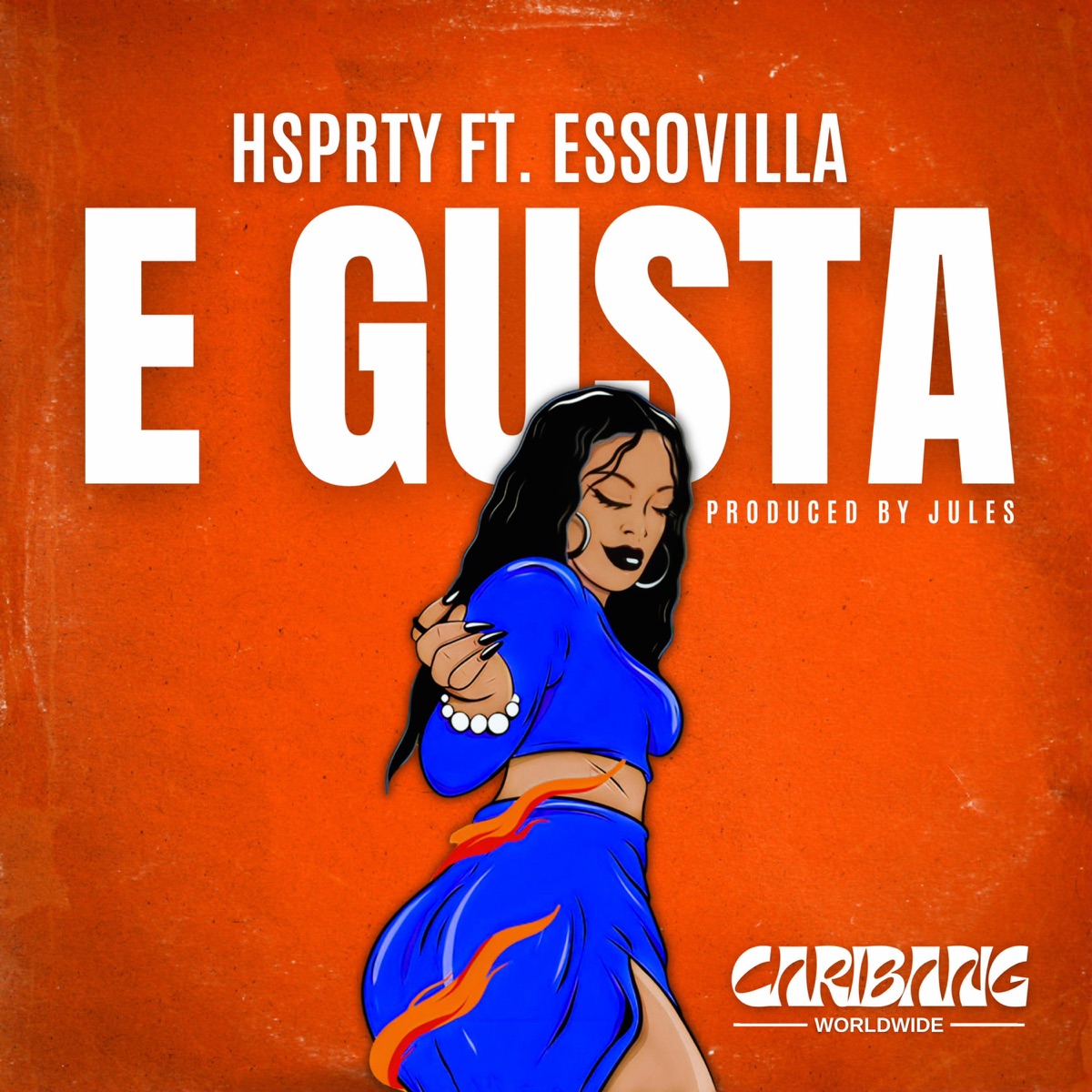 E GUSTA (feat. ESSOVILLA) - Single by HSPRTY album cover
