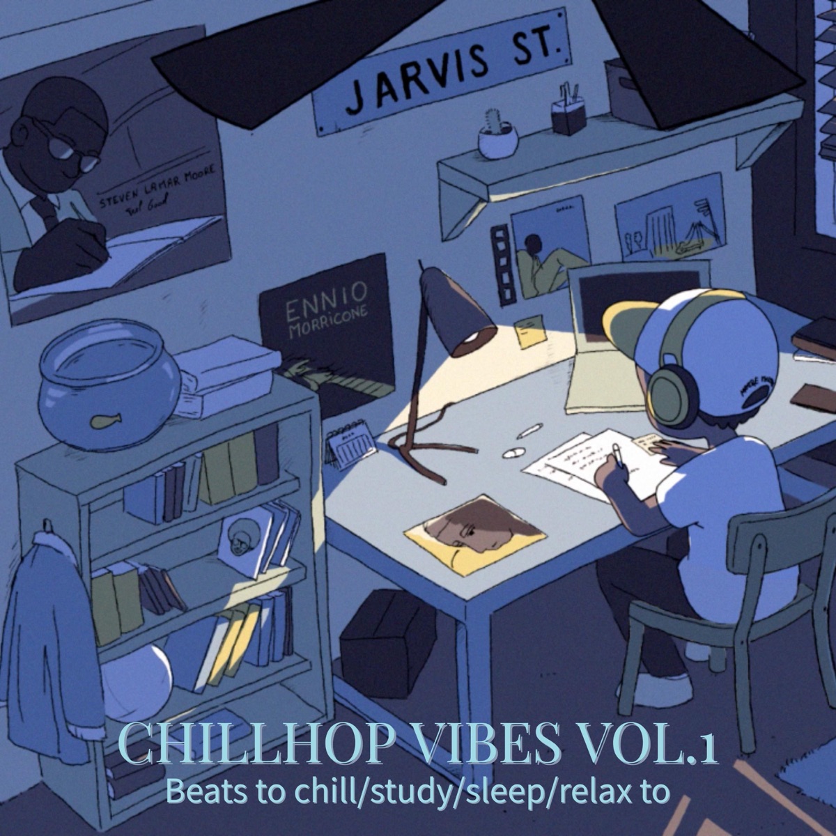 Chillhop Vibes Vol. 1 by Steven Lamar Moore album cover