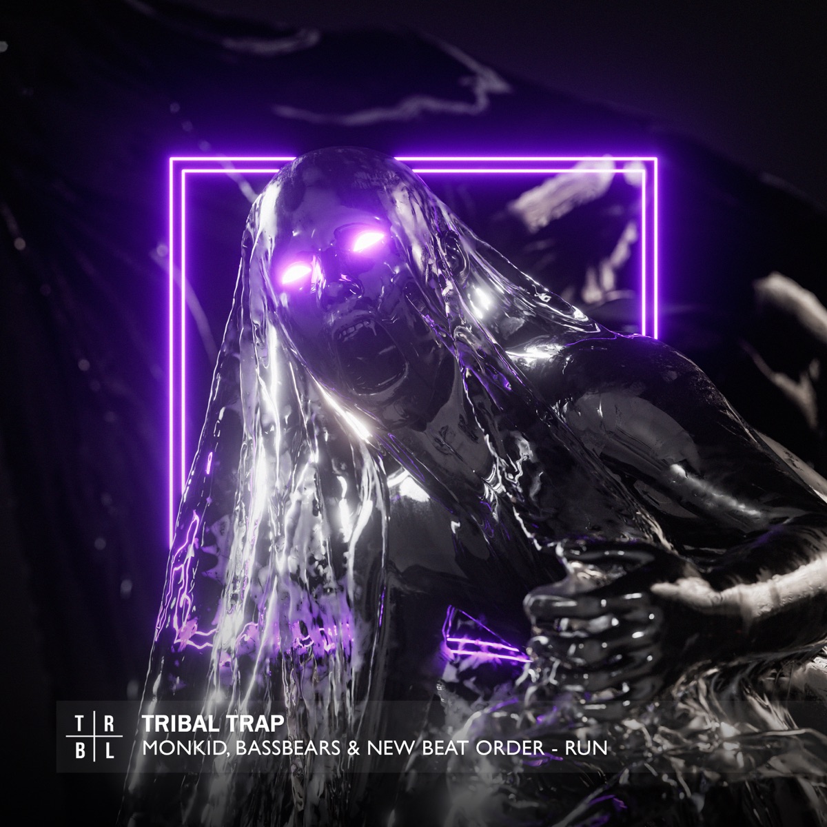 Run - Single by Monkid, BassBears & New Beat Order album cover