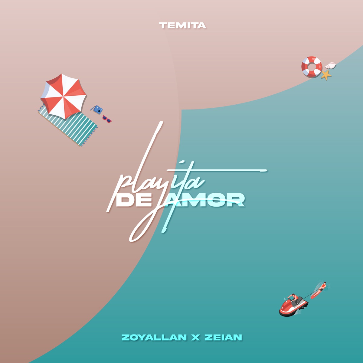 Playita de Amor - Single by Zoyallan & Zeian album cover