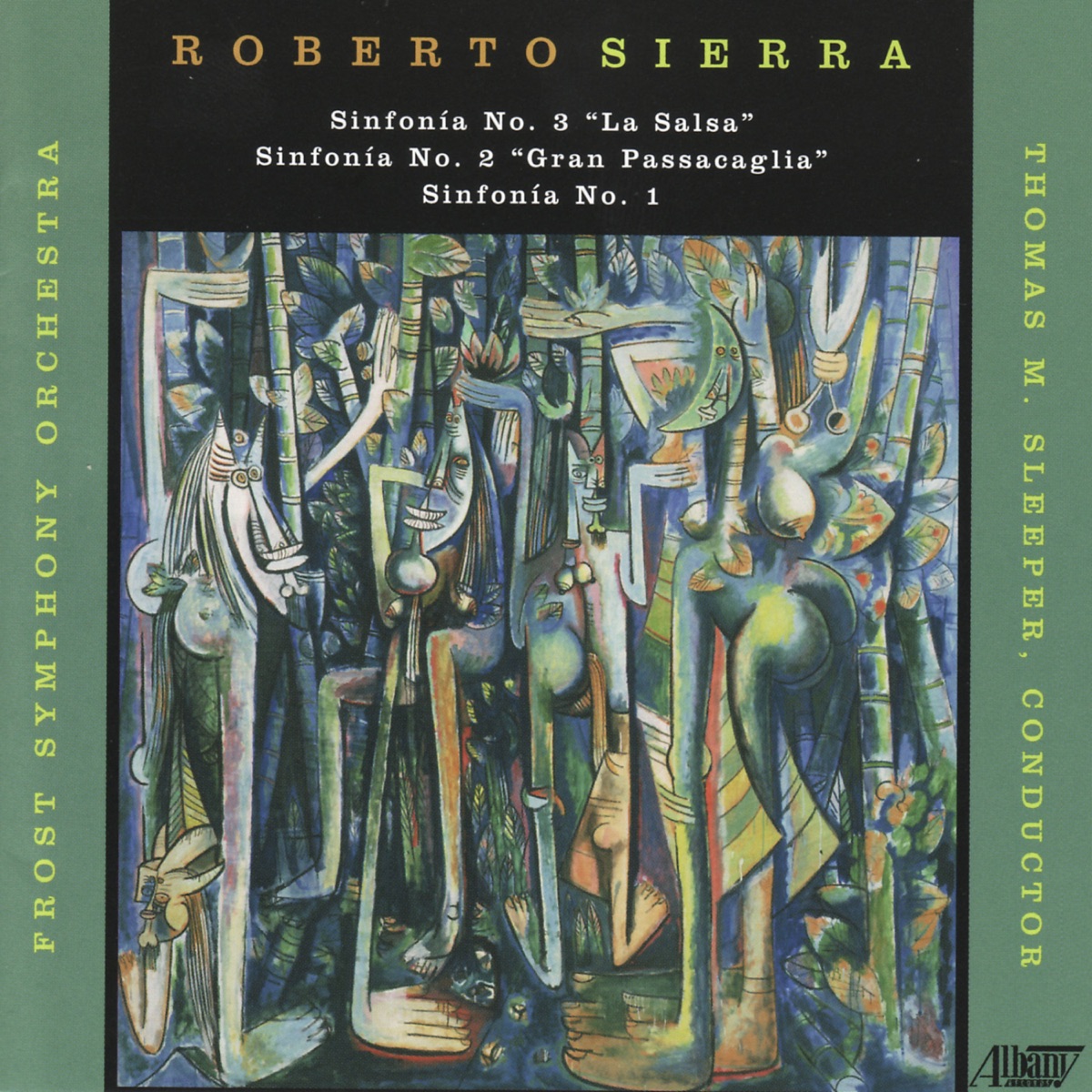 Three Sinfonias by Frost Symphony Orchestra & Thomas Sleeper album cover