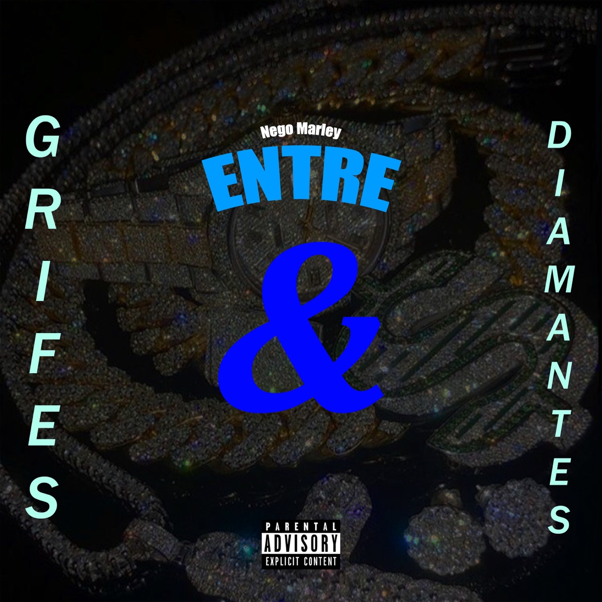 Entre Grifes & Diamantes - EP by Nego Marley album cover
