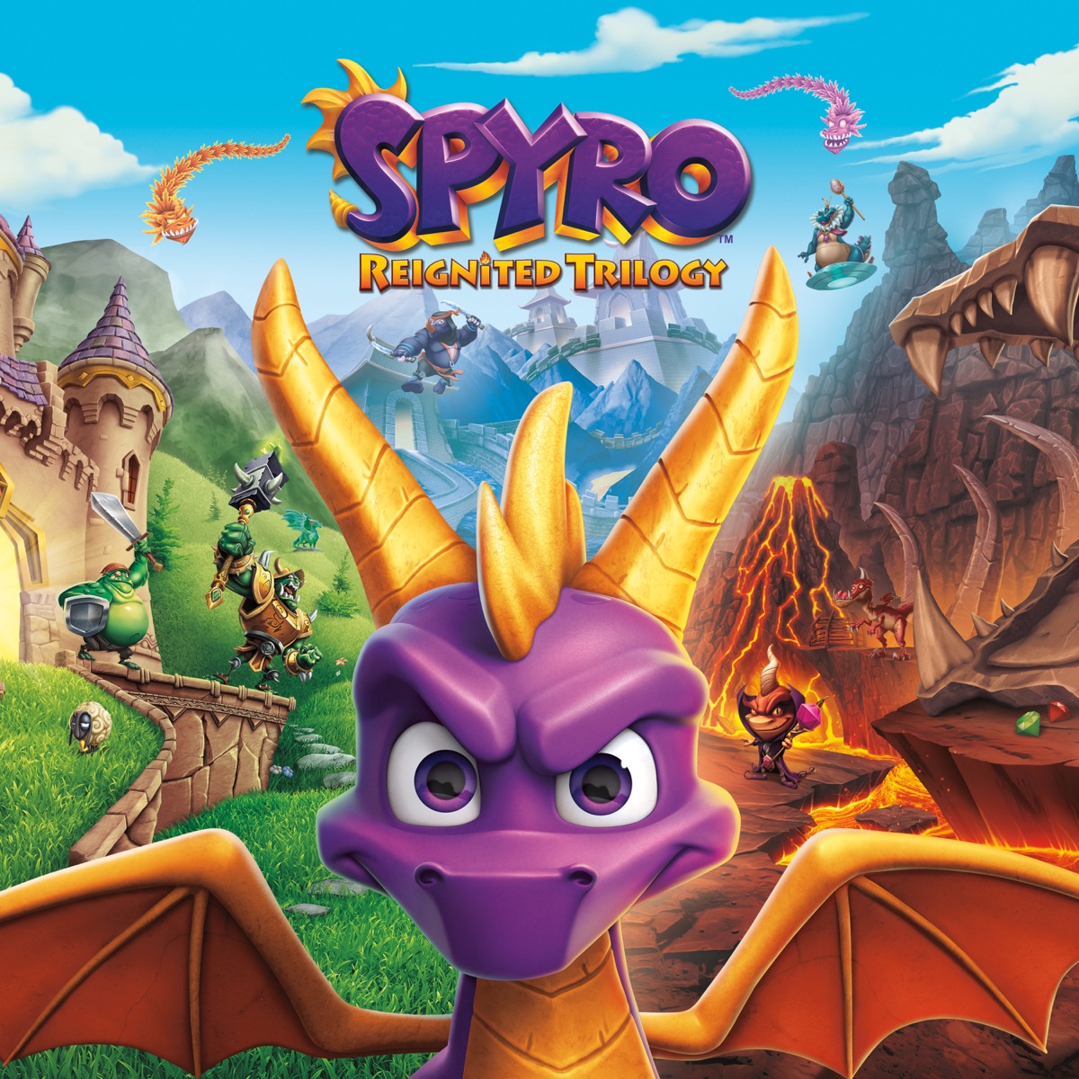 Spyro Reignited Trilogy (Official Game Soundtrack) by Stewart Copeland & Toys For Bob Audio album cover