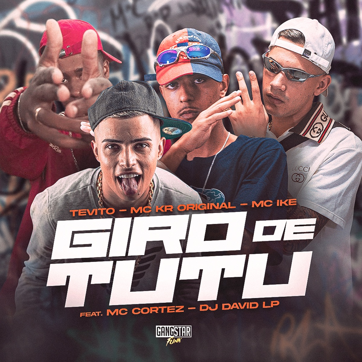 Giro de Tutu (feat. DJ David LP & MC Cortez) - Single by Tevito, Mc Kr Original & MC Ike album cover