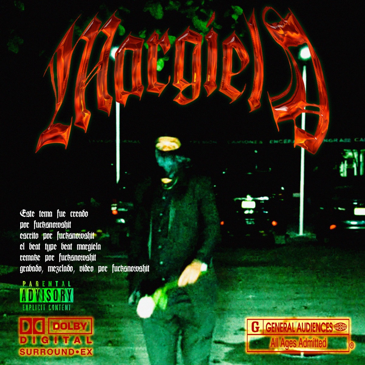 MARGIELA - Single by Fucksnowshit album cover