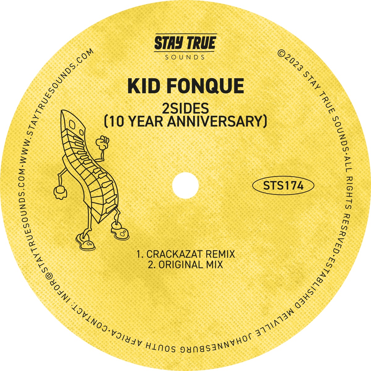 2Sides (Crackazat Remix) - Single by Kid Fonque album cover