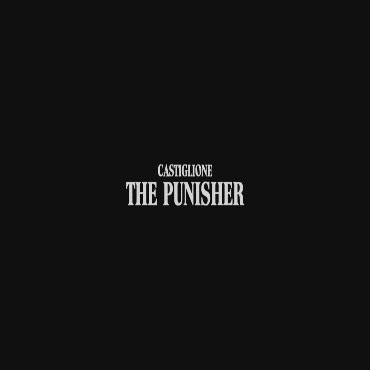 The punisher - Single by Castiglione album cover