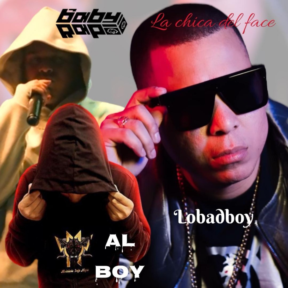 La Chica del Facebook - Single by Baby Rap, El Lobadboy & Alboy album cover