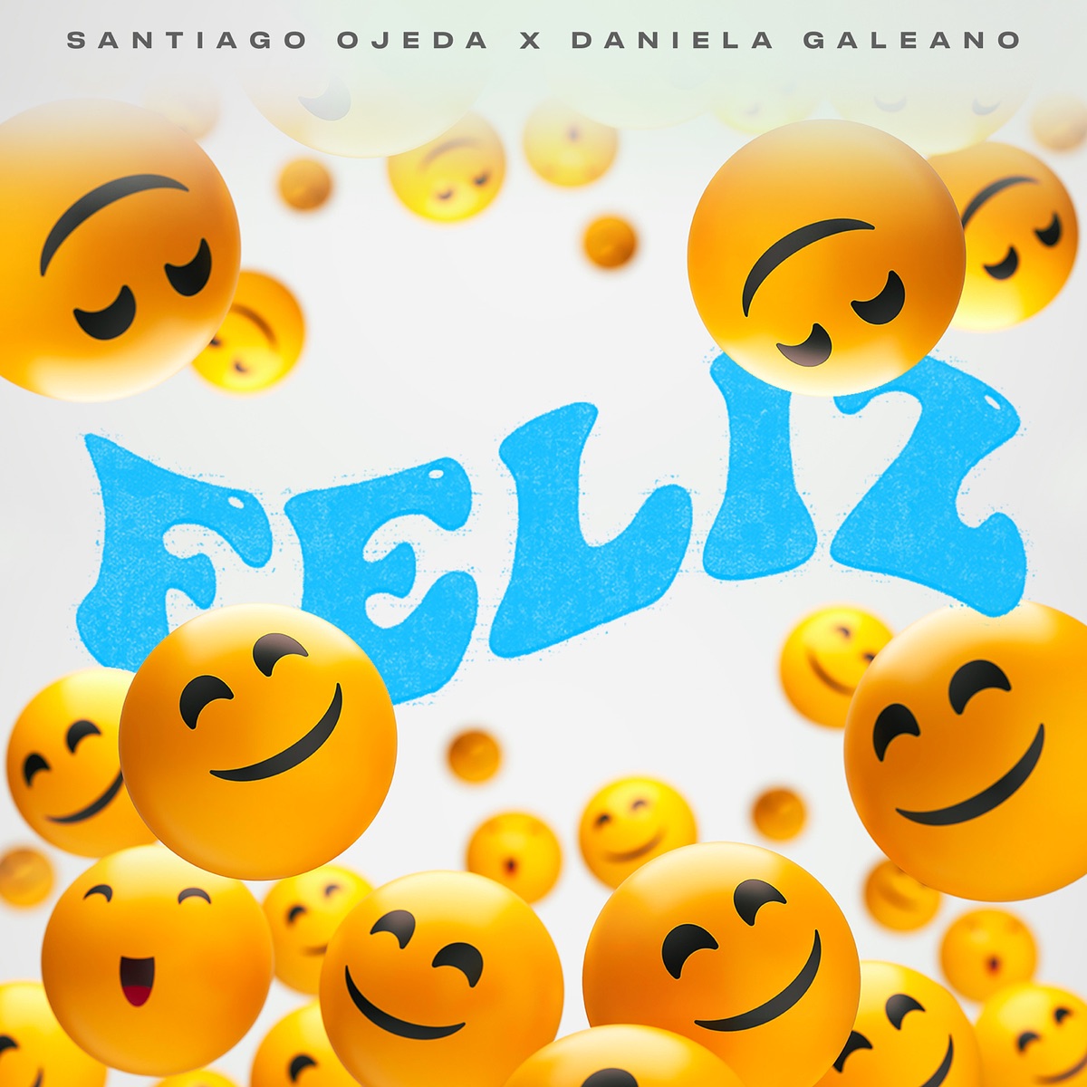 Feliz - Single by Santiago Ojeda & Daniela Galeano album cover
