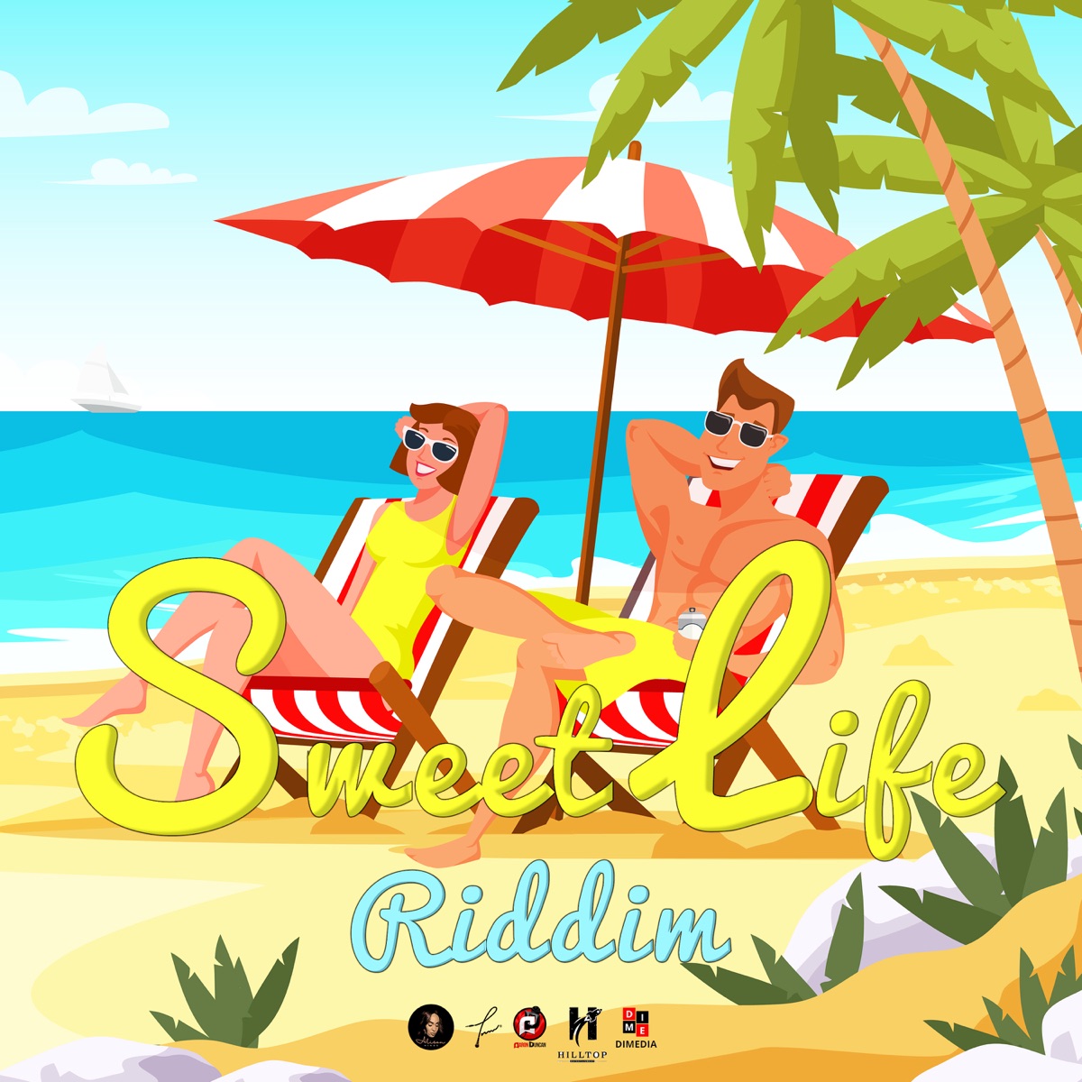 Sweet Life Riddim - EP by Aaron Duncan, Jahllano, Alison Hinds & Turner album cover