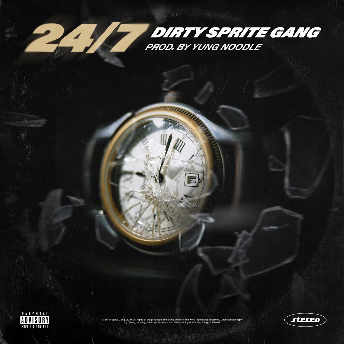 24-7 - Single by DirtySpriteGang album cover