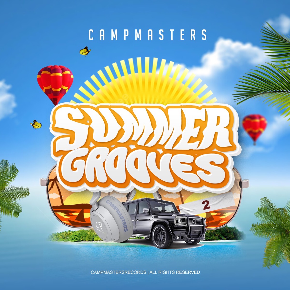 Summer Grooves 2 by CampMasters album cover