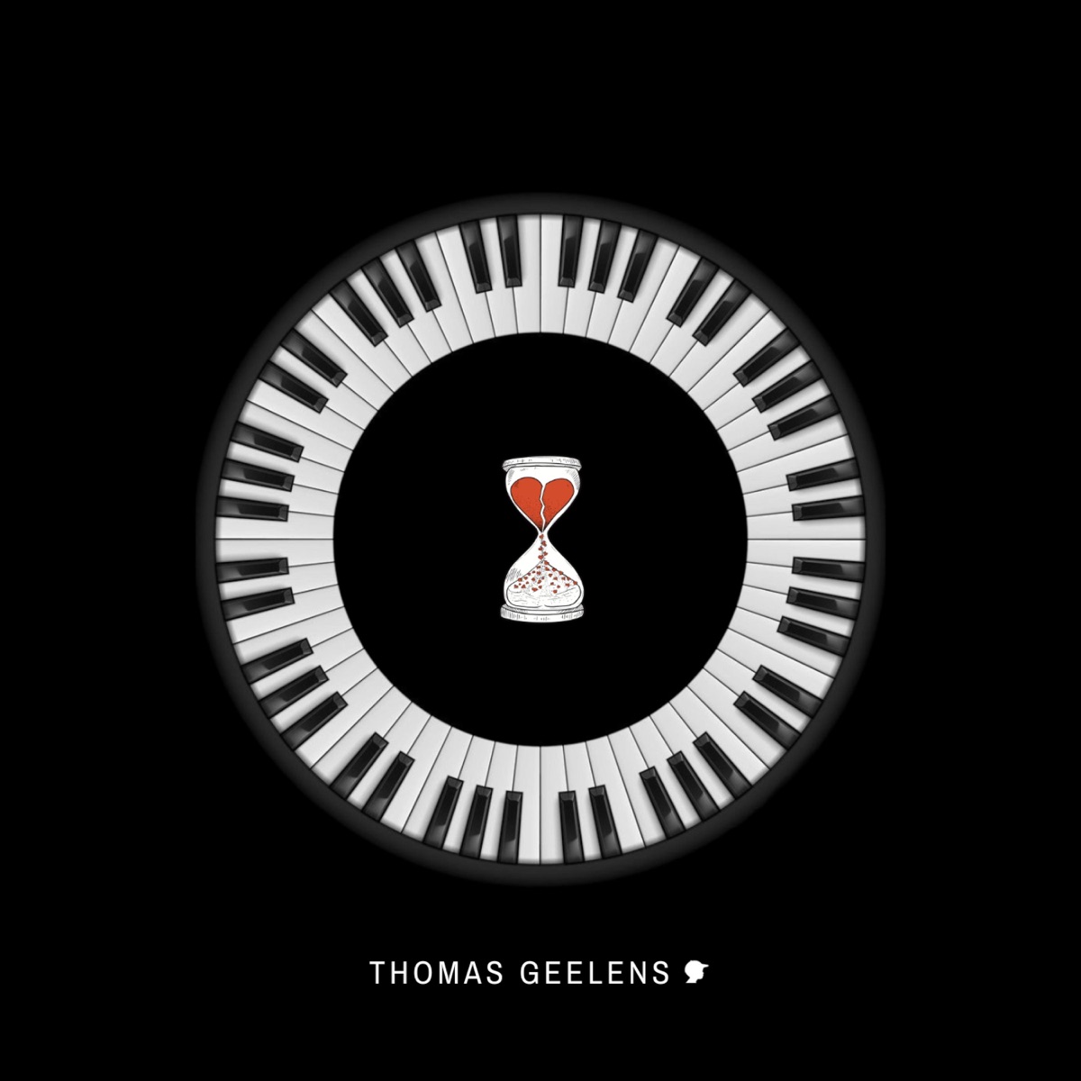 Matter of Time (On Piano) - Single by Thomas Geelens album cover
