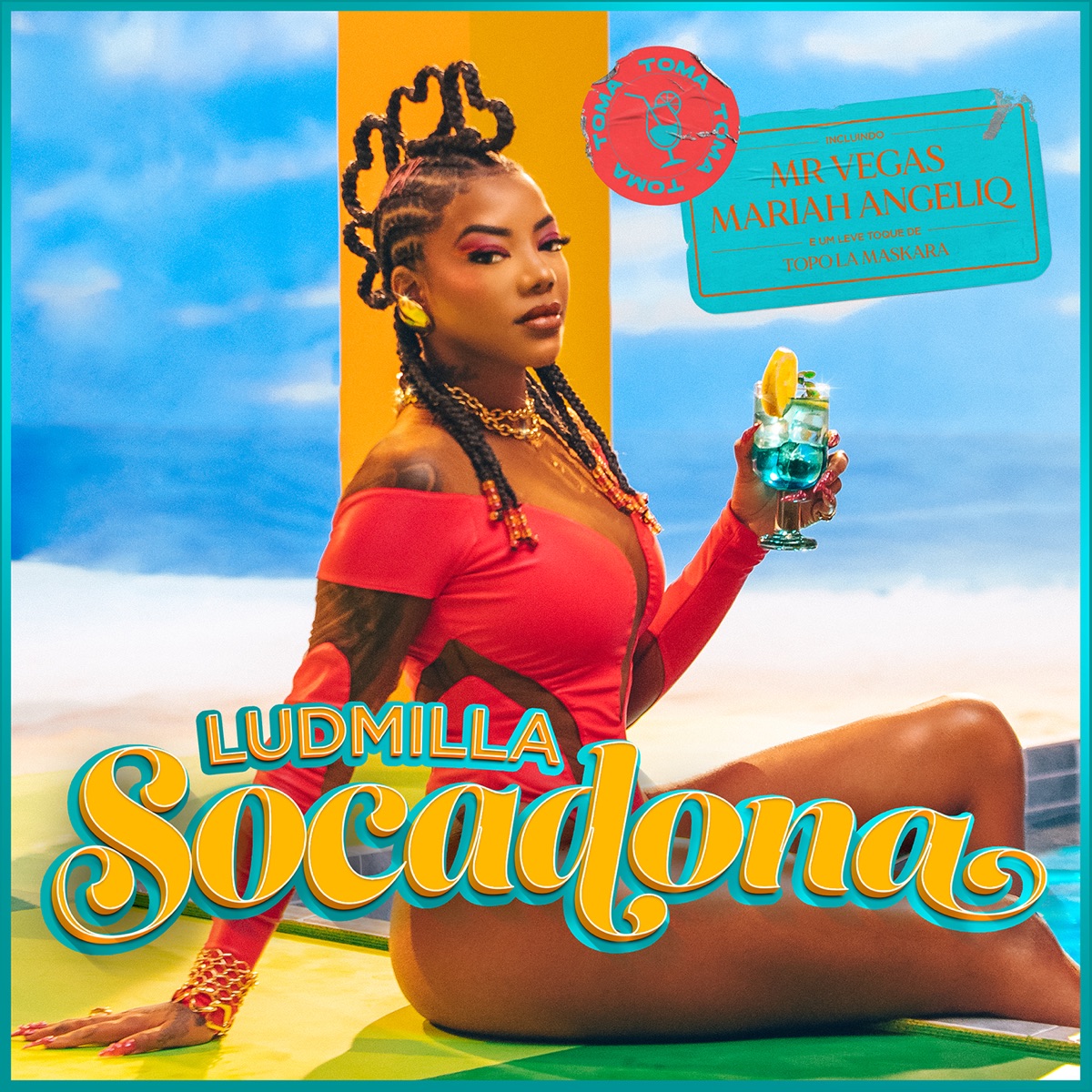 Socadona (feat. Mr. Vegas) - Single by LUDMILLA, Mariah Angeliq & Topo La Maskara album cover