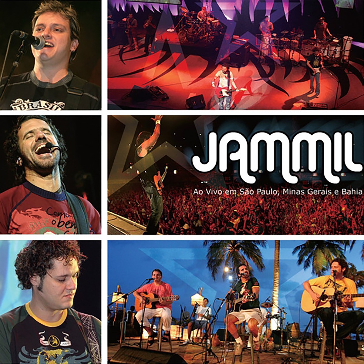 Praieiro Ao Vivo by Jammil e Uma Noites album cover