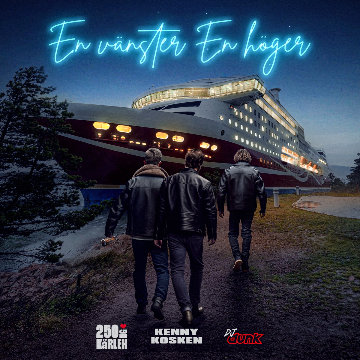 En Vänster En Höger - Single by 250 kg kärlek, Kenny Kosken & DJ DUNK album cover