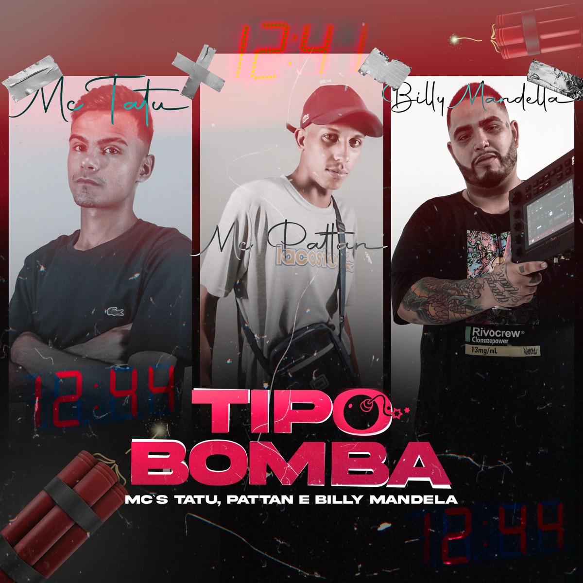 Tipo Bomba - Single by Dj Billy Mandela, Mc Pattan & Tatu MC album cover