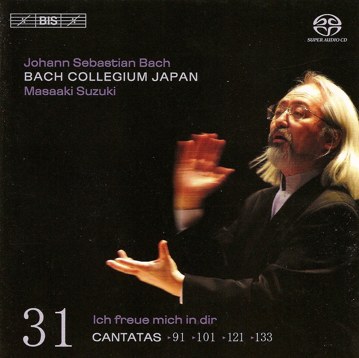 Bach, J.S.: Cantatas, Vol. 31  - Bwv 91, 101, 121, 133 by Bach Collegium Japan, Bach Collegium Japan Chorus, Gerd Türk, Masaaki Suzuki, Peter Kooij, Robin Blaze & Yukari Nonoshita album cover