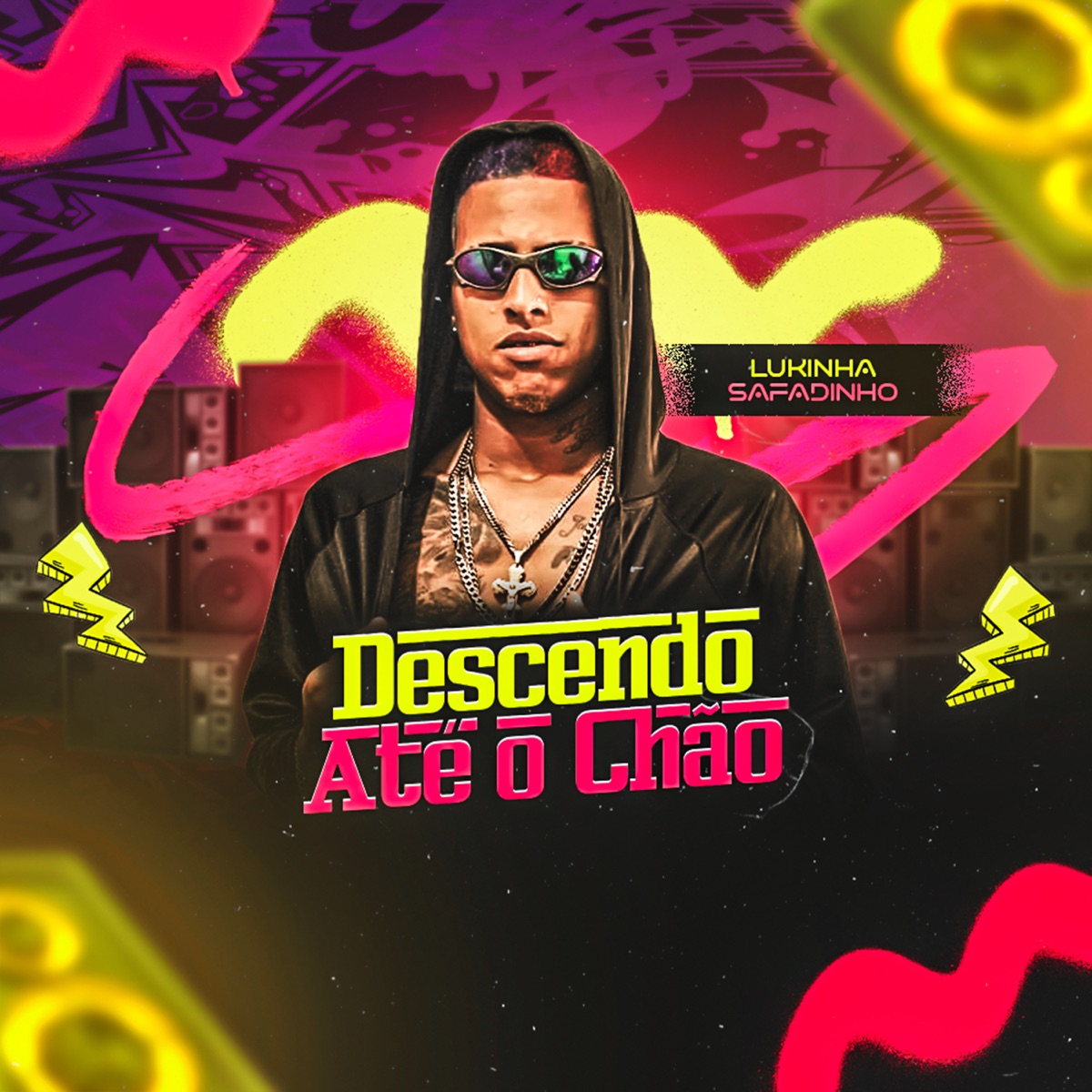Descendo Até o Chão - Single by Lukinha Safadinho album cover