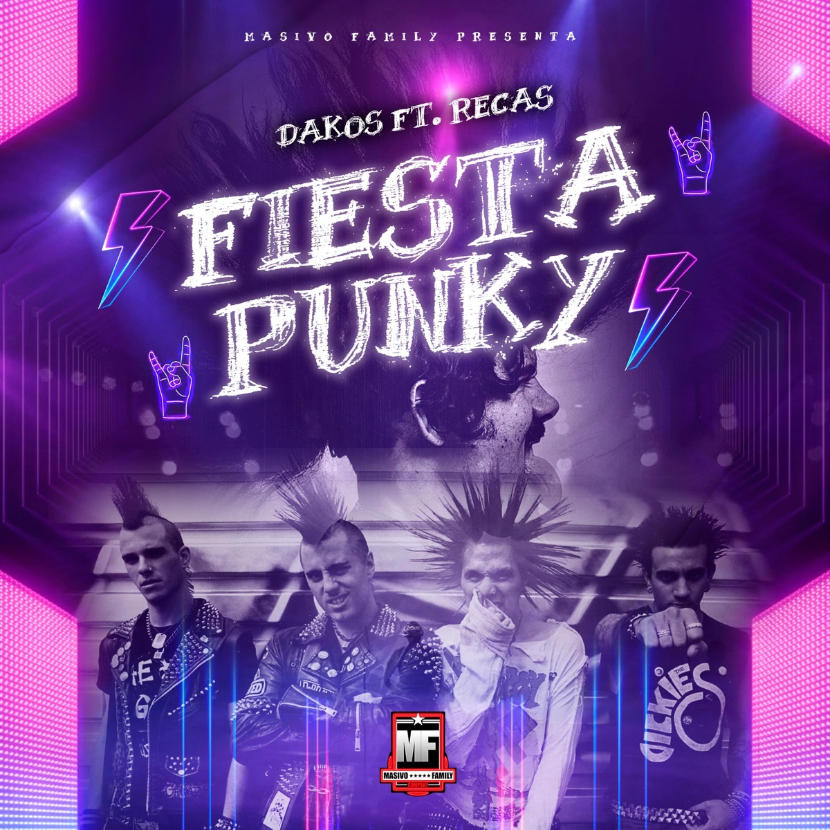 Fiesta Punky - Single by Dakos & Recas album cover