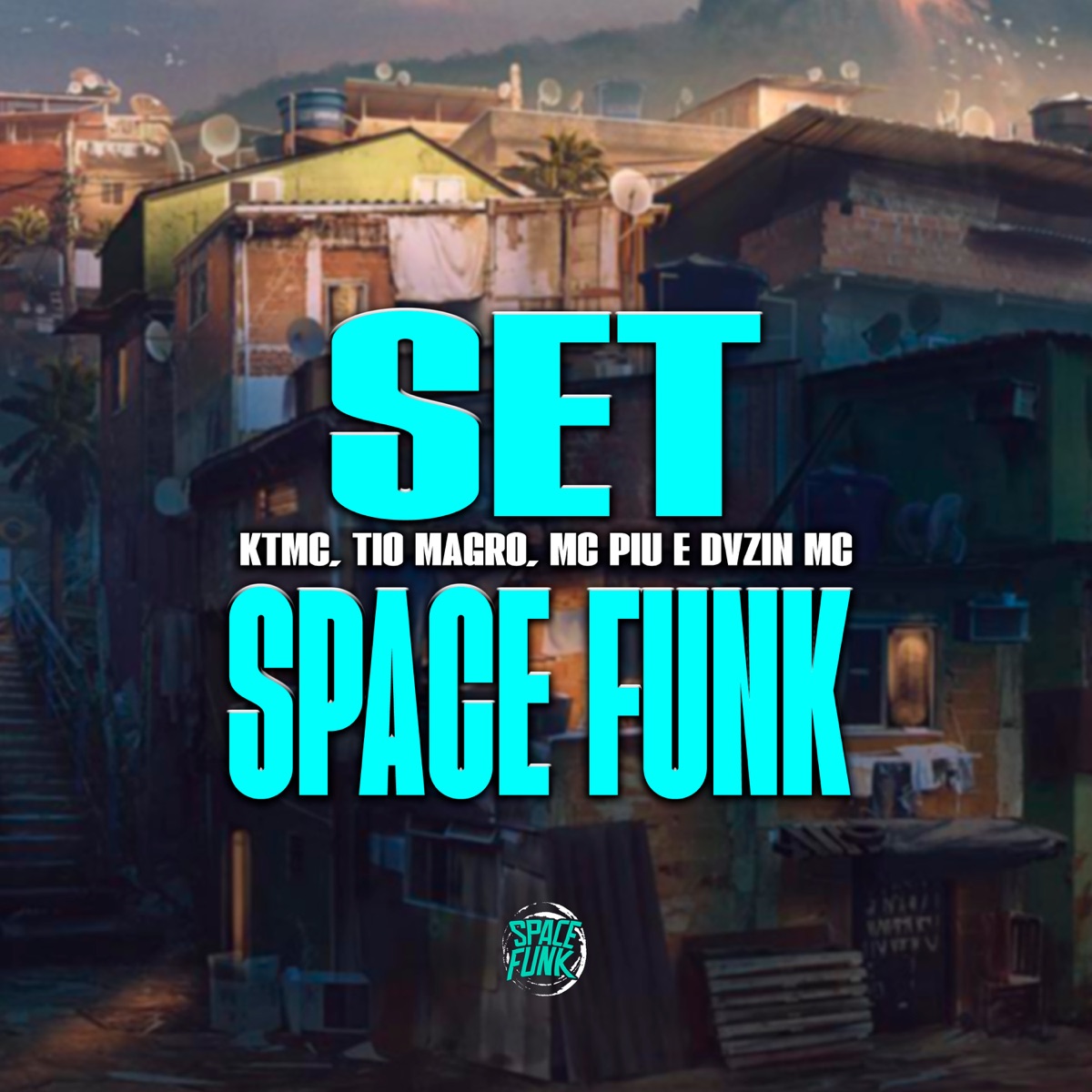 Set Space Funk (feat. SPACE FUNK & Dvzin MC) - Single by TIO MAGRO, Kt'mc & MC Piu album cover